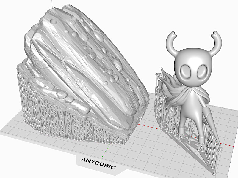 Hollow Knight loaded in Slicer Software