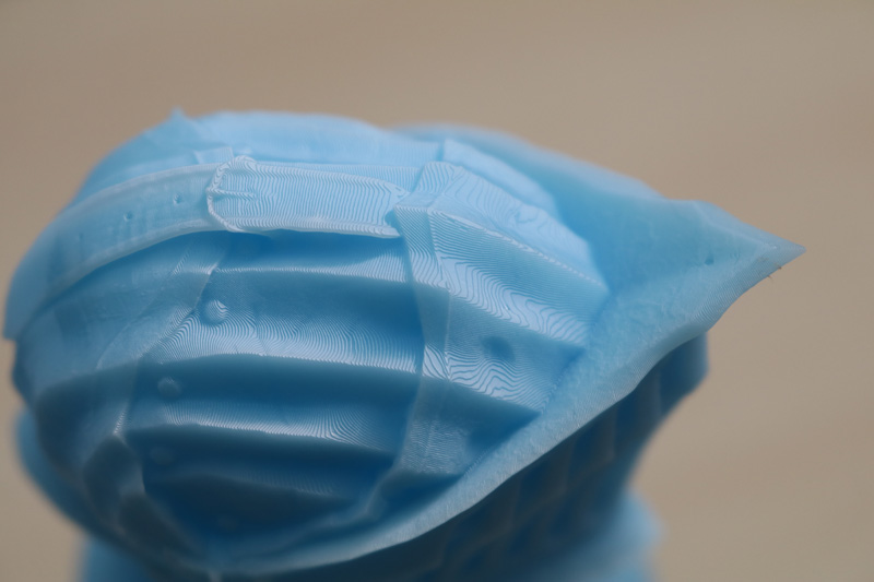 3D Print Close Look 100 Micron