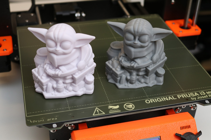 Two Grogu Models