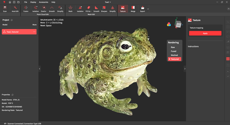 Toads Nesh with Texture