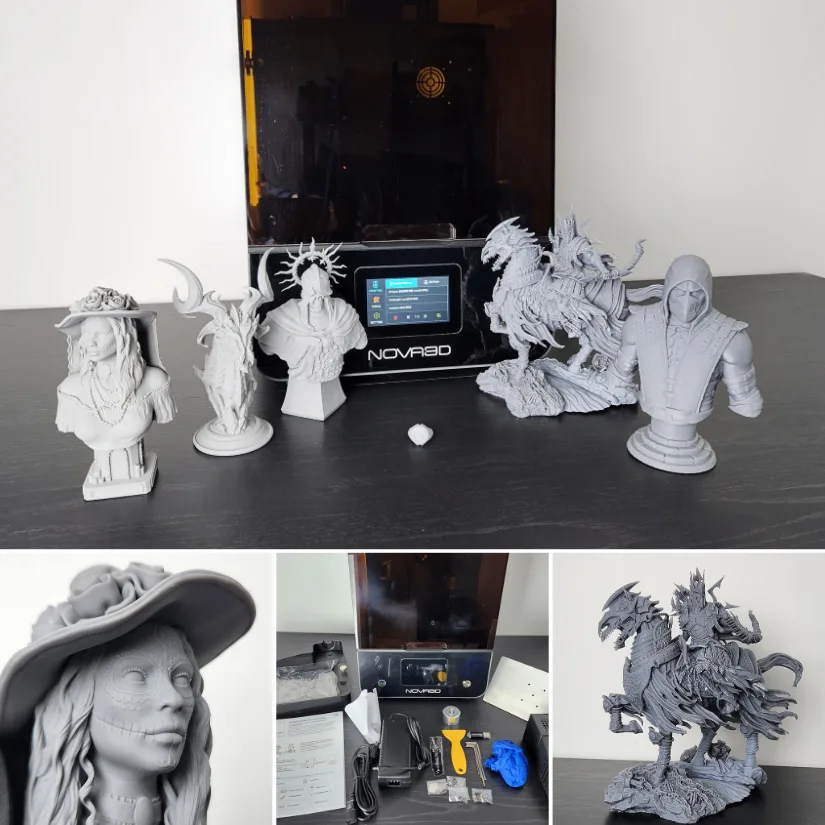 Nova3D Whale4 Ultra 16K and Test Prints 超清中文乱码字幕在线观看