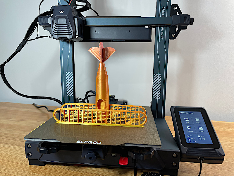 String Biplane 3D Print on Neptune 4 Pro