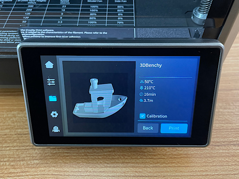 Creality K1 Screen