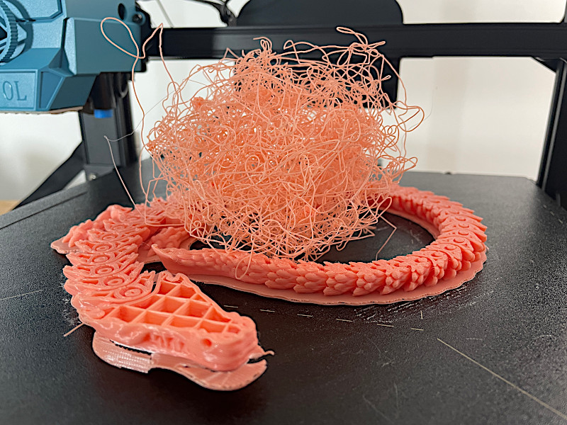 Failed Articulated Dragon Print