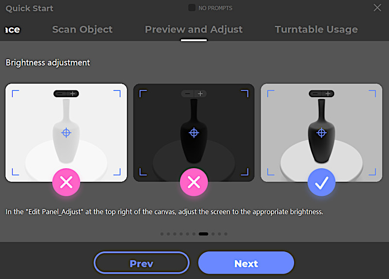 Guide - Brightness Adjustment