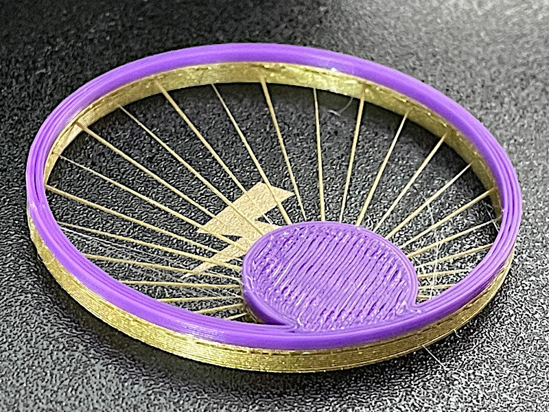 String Test print with color change