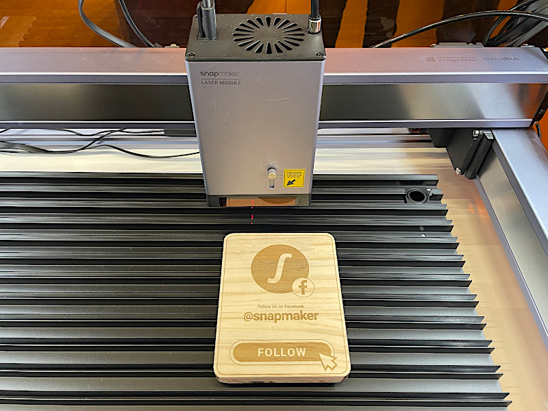 40W Laser Module Equipped on Snapmaker Ray