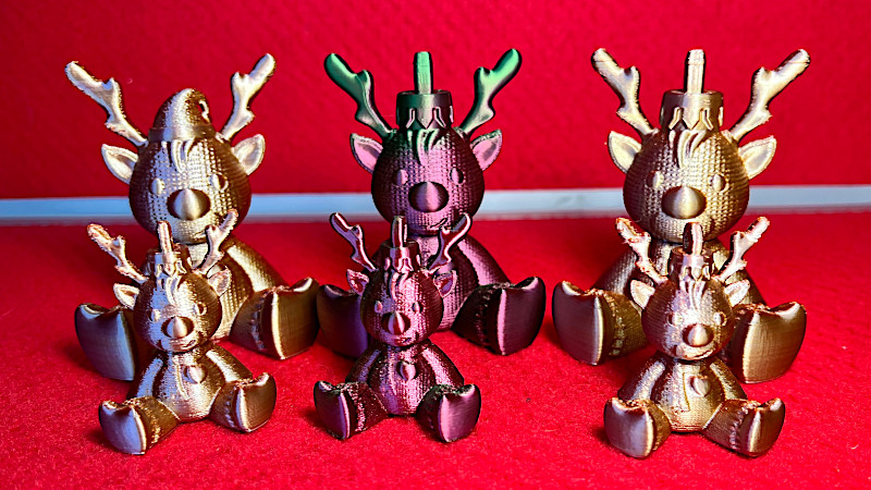 Christmas Deer Ornaments