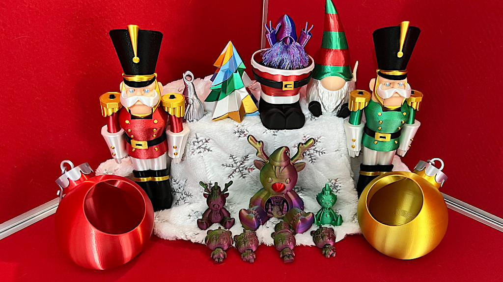 Christmas Themed 3D Prints