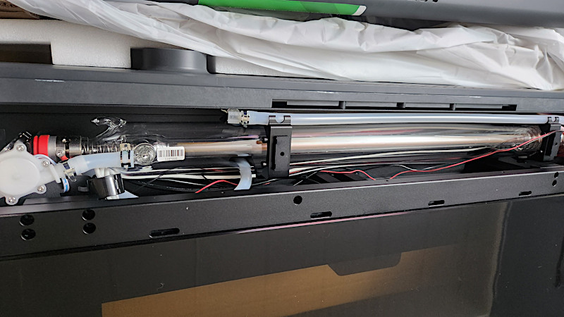 P2 CO2 cooling tube's coolant tank