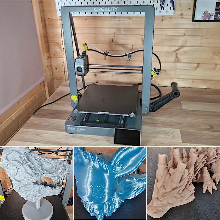 Creality Ender 3 V3 Plus and Test Prints