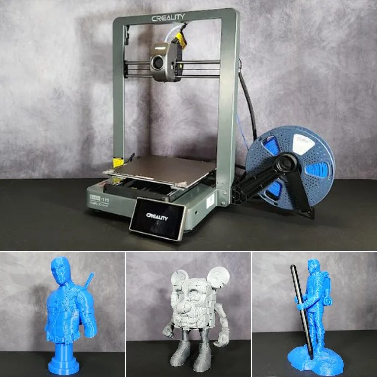 Creality Ender 3 V3 and Test Prints