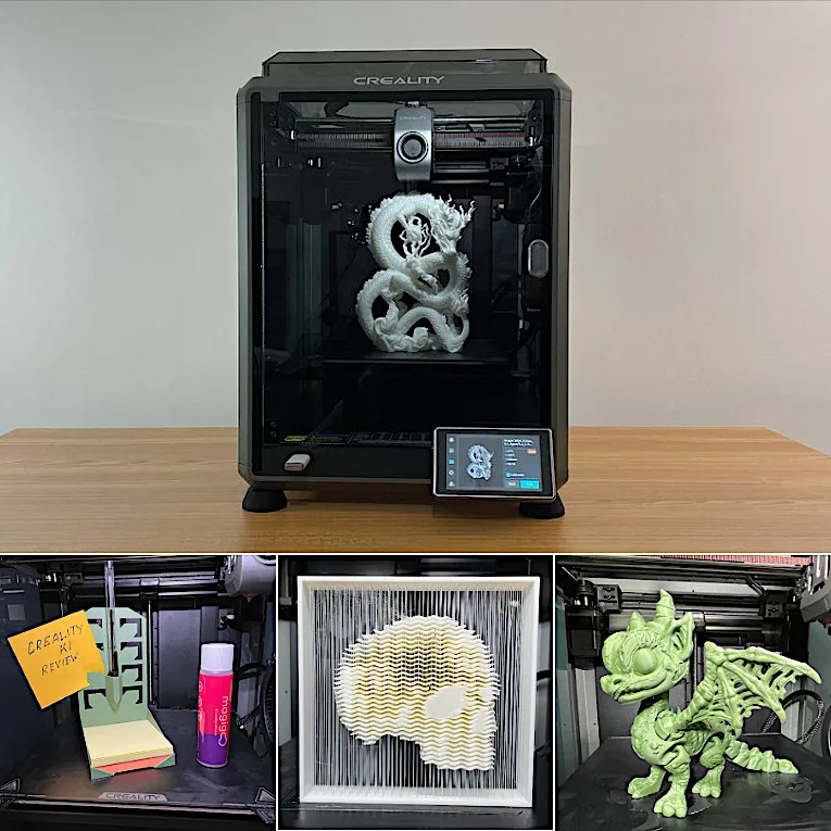 Creality K1 and 3D Prints