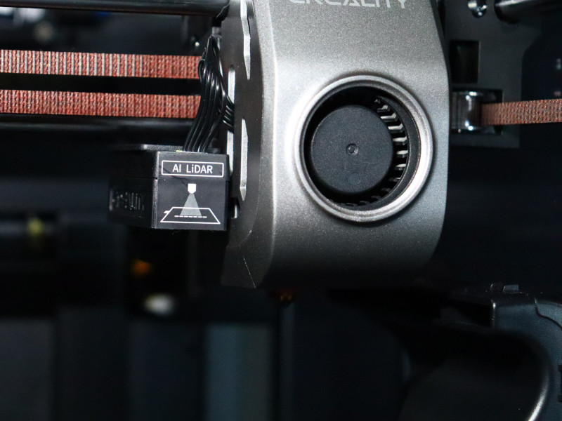 Lidar Feature Attached to The Extruder