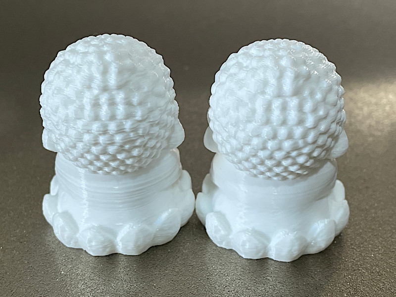Little Buddha Test Prints - Back View
