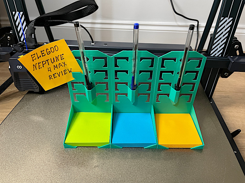 Three Post-it-Note Holders and Pens