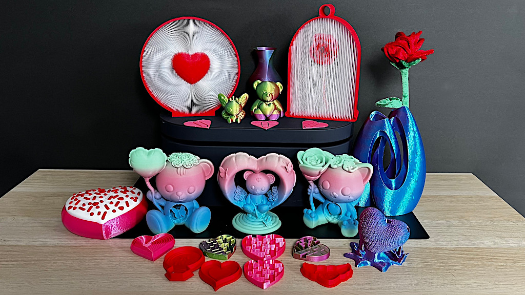 Valentine's Day 3D Print Ideas 做一次爱片30分钟