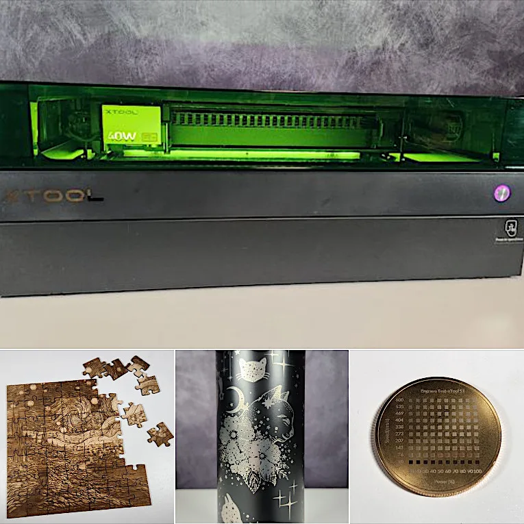 xTool S1 and Completed Laser Projects