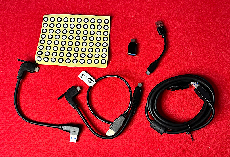 Cables and Scanning Dots