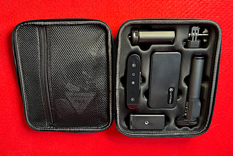 Creality CR-Scan Ferret Pro Unassembled in Case