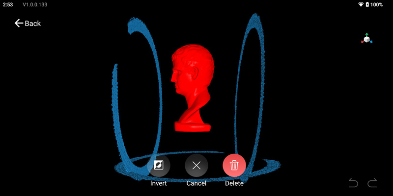 Editing interface