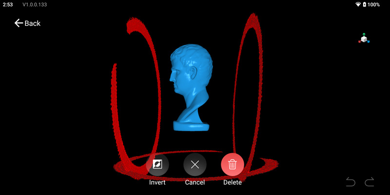Editing interface