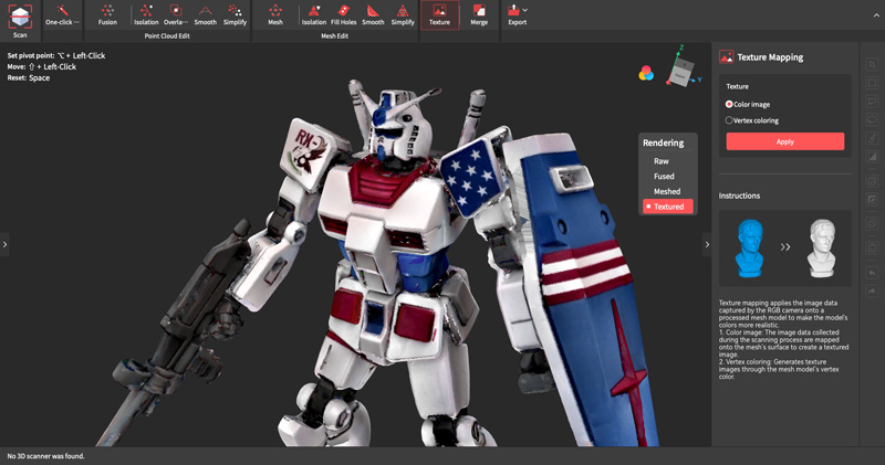 Processed 3D Scan
