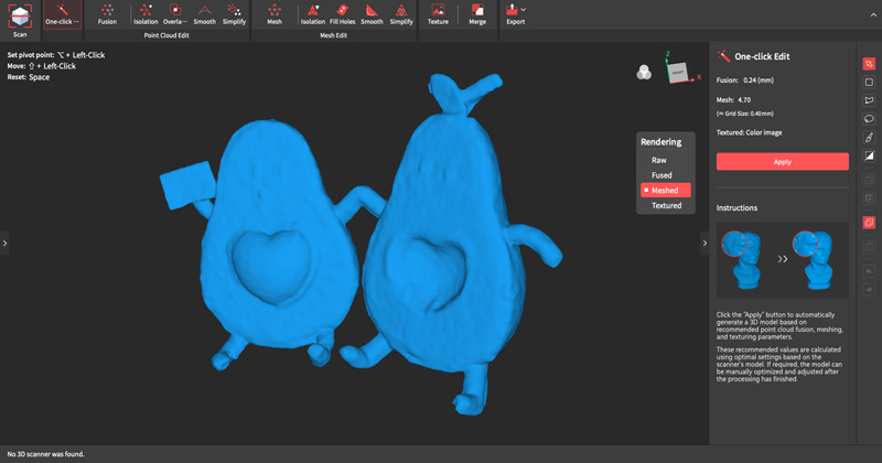 Scanned 3D Model