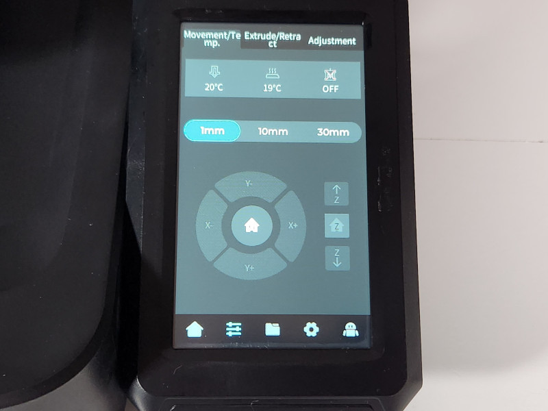 Ender 3 V3 KE Menu