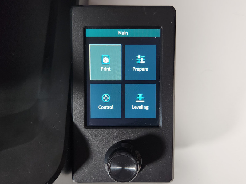 Ender 3 V3 SE Menu