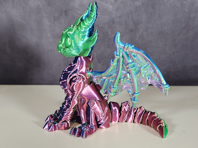 Stuffed Dragon Flexi