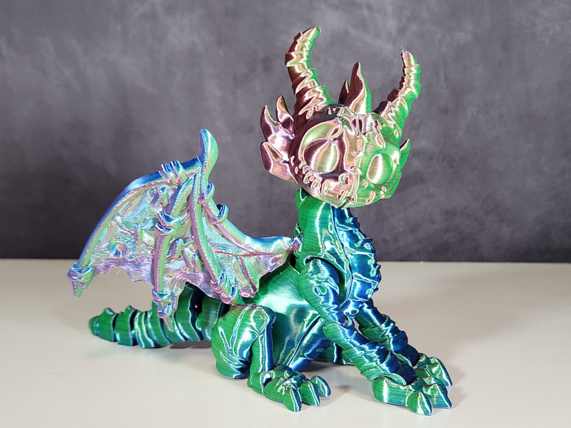Stuffed Dragon Flexi