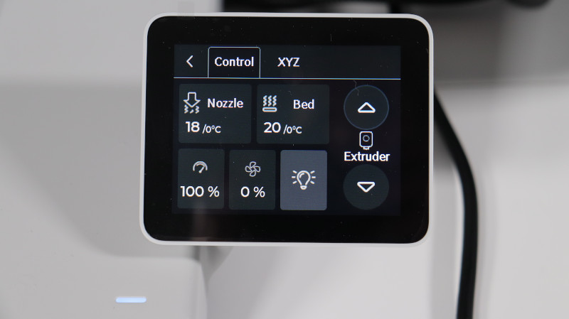 A1 Screen Control Settings