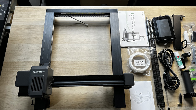 Sidewinder X4 Pro Gantry and Parts