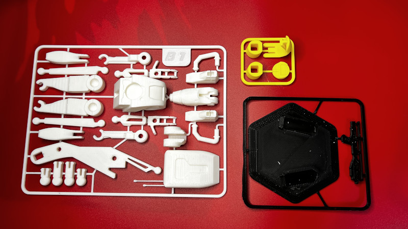 Star Wars B1 Battle Droid Kit Card