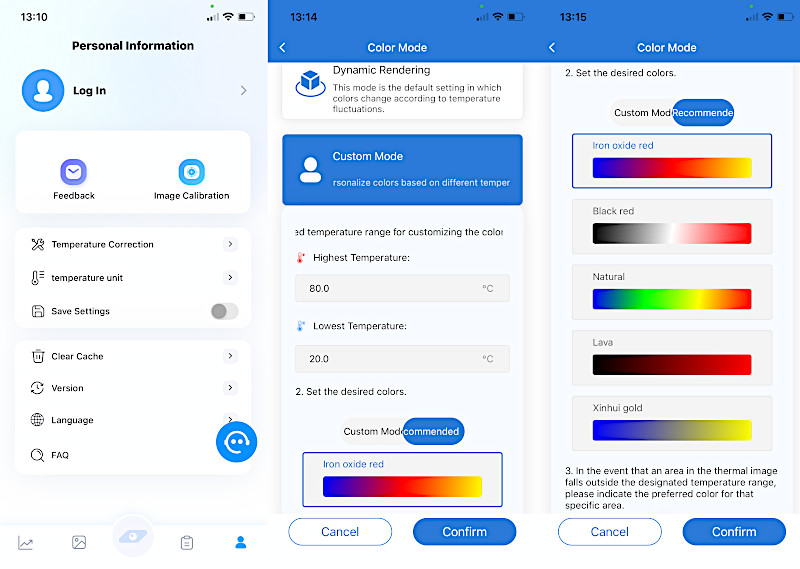 TopInfrared App Custom Settings