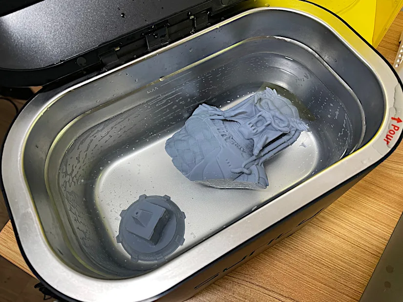 3D Print in SUNLU Ultrasonic Cleaner