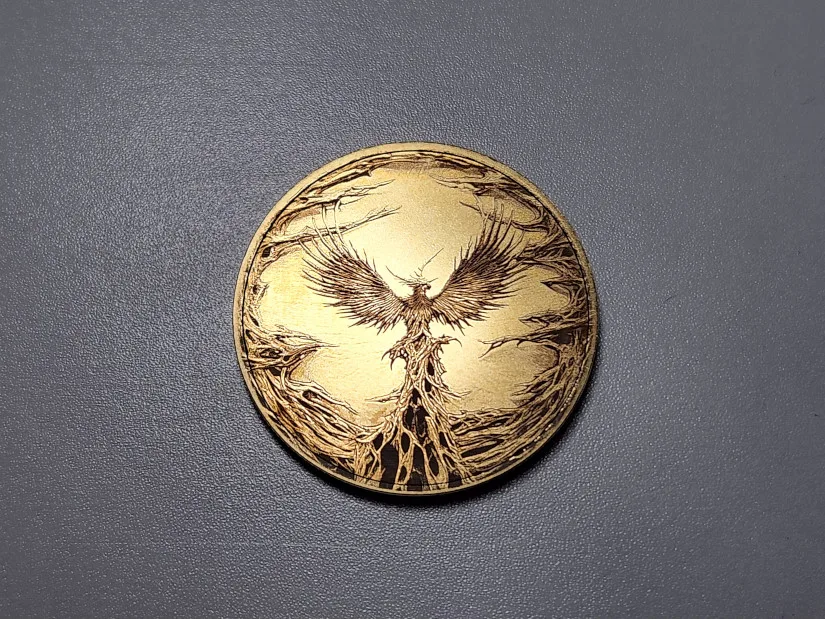 Challenge Coin Dragon