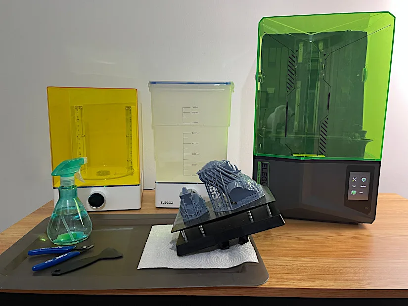 Elegoo Mercury Bundle, Saturn 4 and 3D Print