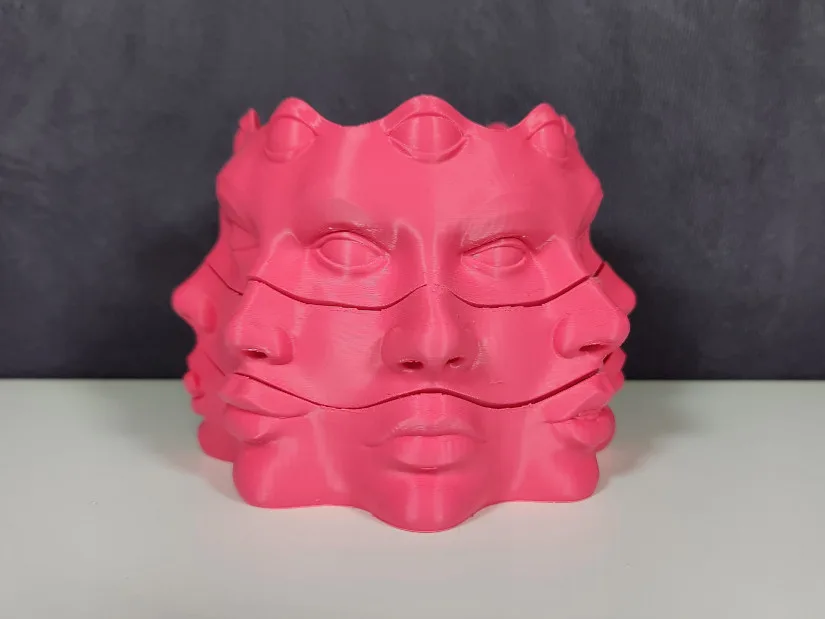 3D Printed Multiface Vase