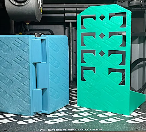 Custom Textured PEI Build Plate and Prints