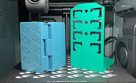 Custom Textured PEI Build Plate and Prints