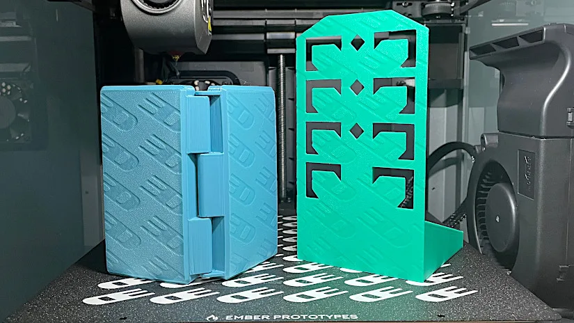 Custom Textured PEI Build Plate and Prints