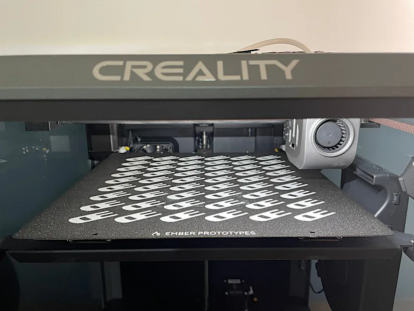 Custom Textured PEI Build Plate on Creality K1