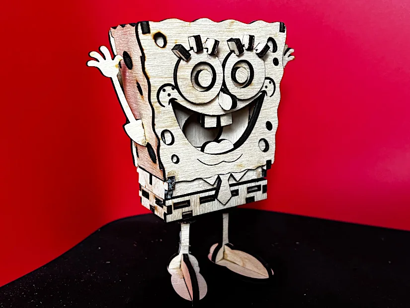 Laser Cut Spongebob