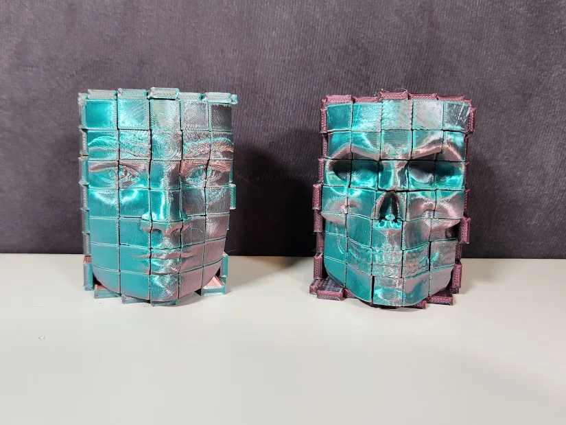 PIXEL Fidgets - Girl and Skull