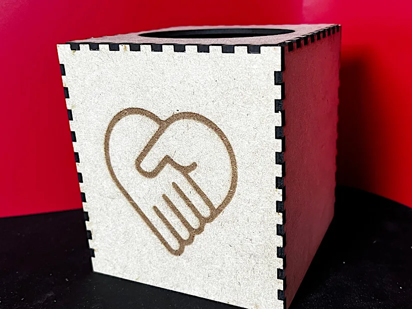 Tissue Box with Custom Logo