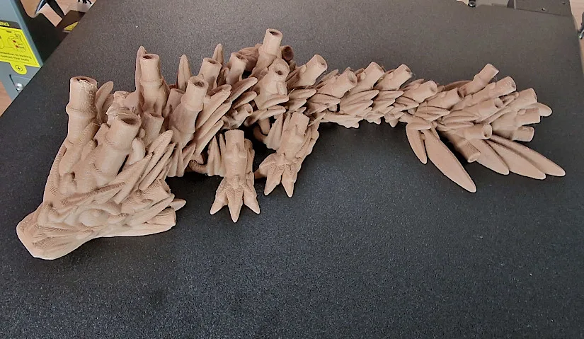 Bamboo Dragon Test Print