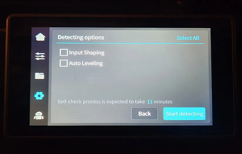 Creality Ender 3 V3 Interface - 真人刺激战场40分钟电视剧在线观看 Screen