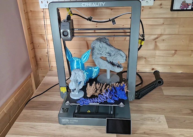 Creality Ender 3 V3 Plus and Test Prints
